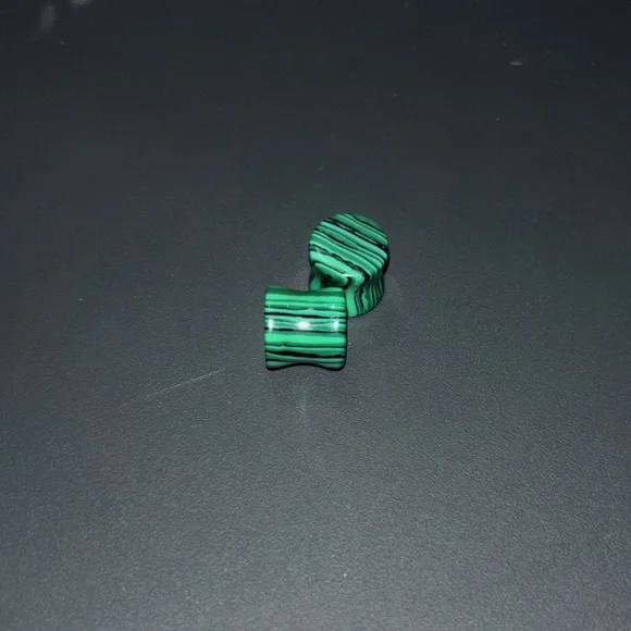 10mm Stone Ear Tunnels SET - Picture 5 of 6